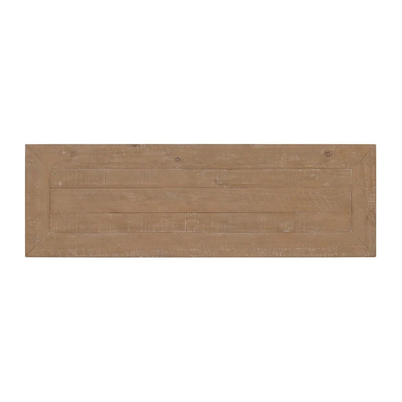 The Gray Barn Downington Table console de canapé à 2 tiroirs en bois massif