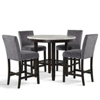 Ensemble de salle à manger 5 pièces rond New Classic Furniture Reginald