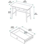 Bureau Charlotte - Linon