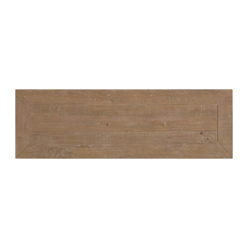 The Gray Barn Downington Table console de canapé à 2 tiroirs en bois massif