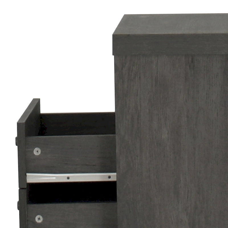 Commode Moderne Mi-Siècle à 2 Tiroirs
