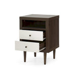 Commode Moderne Mi-Siècle à 2 Tiroirs