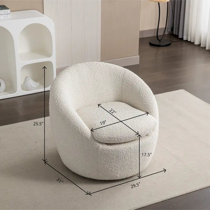 Fauteuil pivotant moderne