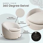 Fauteuil pivotant moderne
