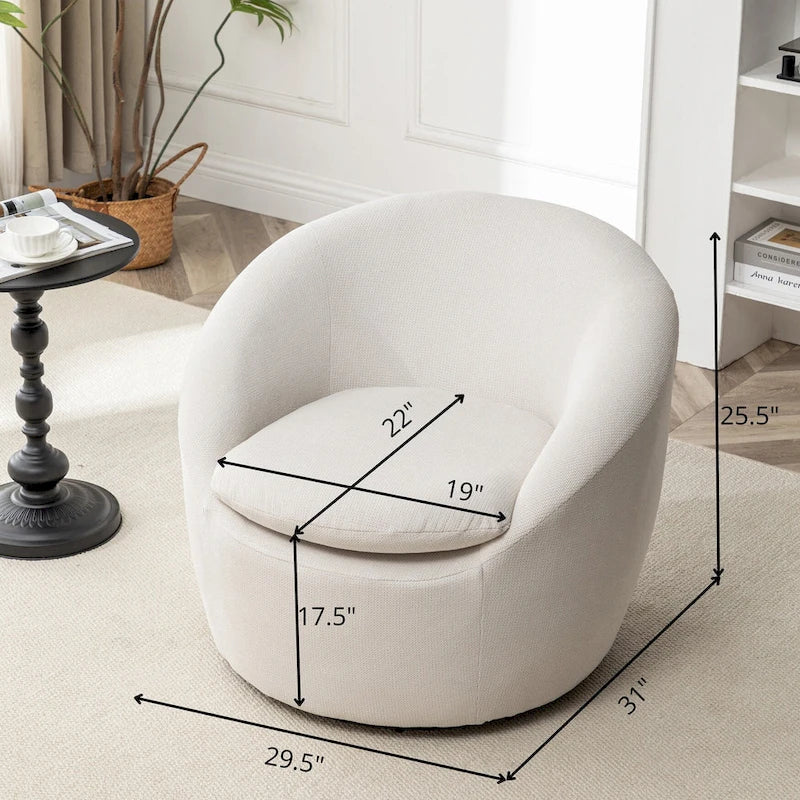 Fauteuil pivotant moderne