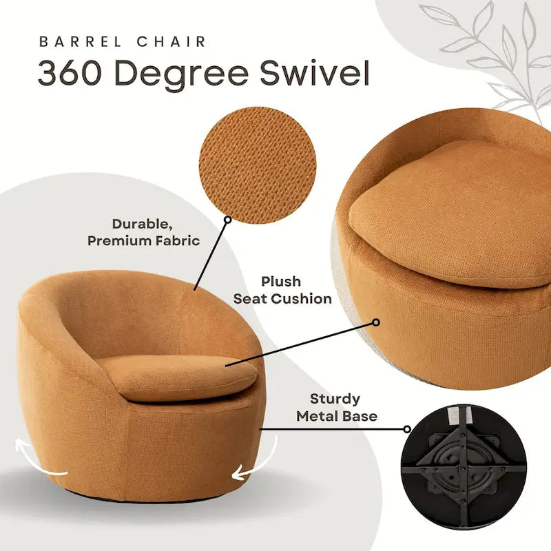 Fauteuil pivotant moderne