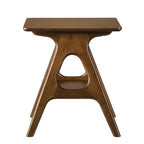 Roundhill Furniture Arona, ensemble de 3 tables basses en bois, style moderne du milieu du siècle