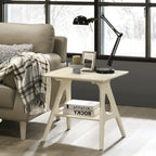 Roundhill Furniture Arona, ensemble de 3 tables basses en bois, style moderne du milieu du siècle
