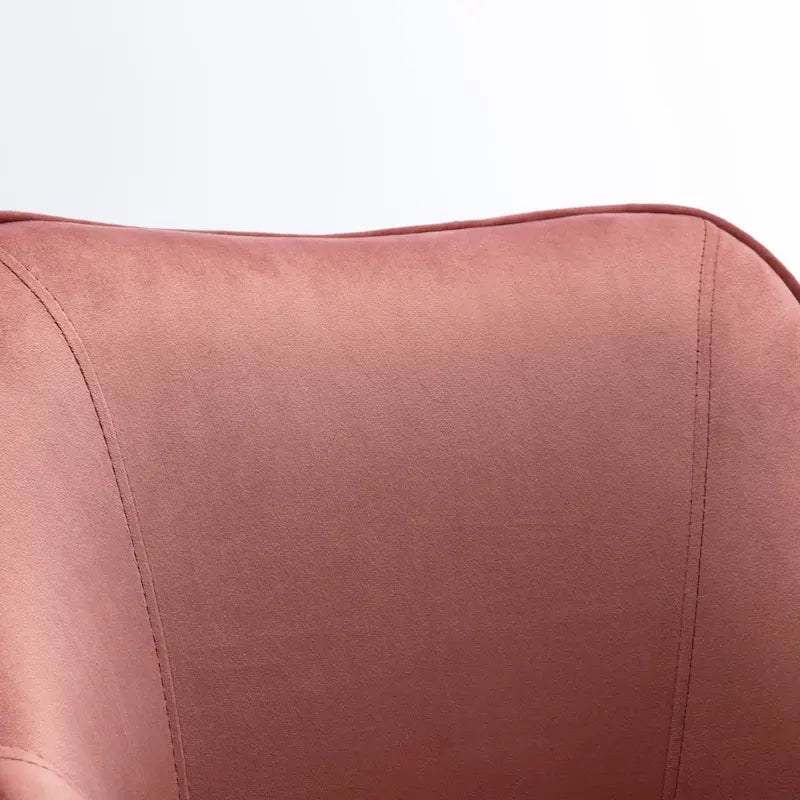 Chaise de bureau ergonomique réglable en velours