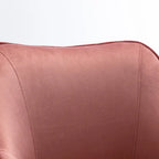 Chaise de bureau ergonomique réglable en velours