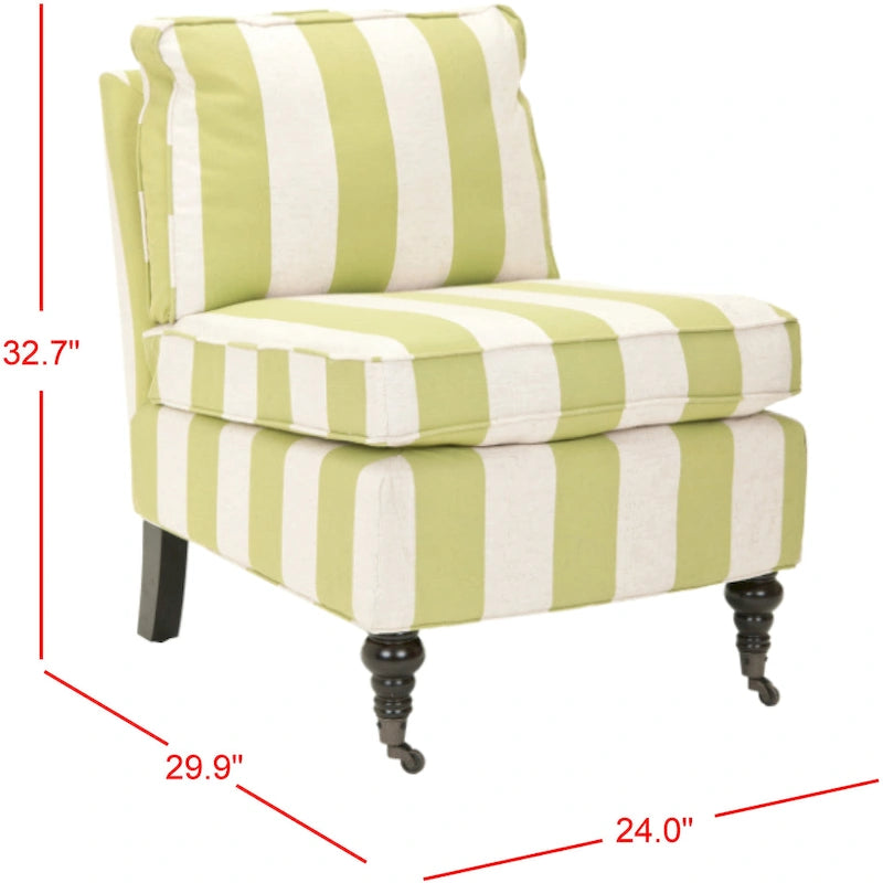 Fauteuil Club sans accoudoirs - 24Wx30Dx33H