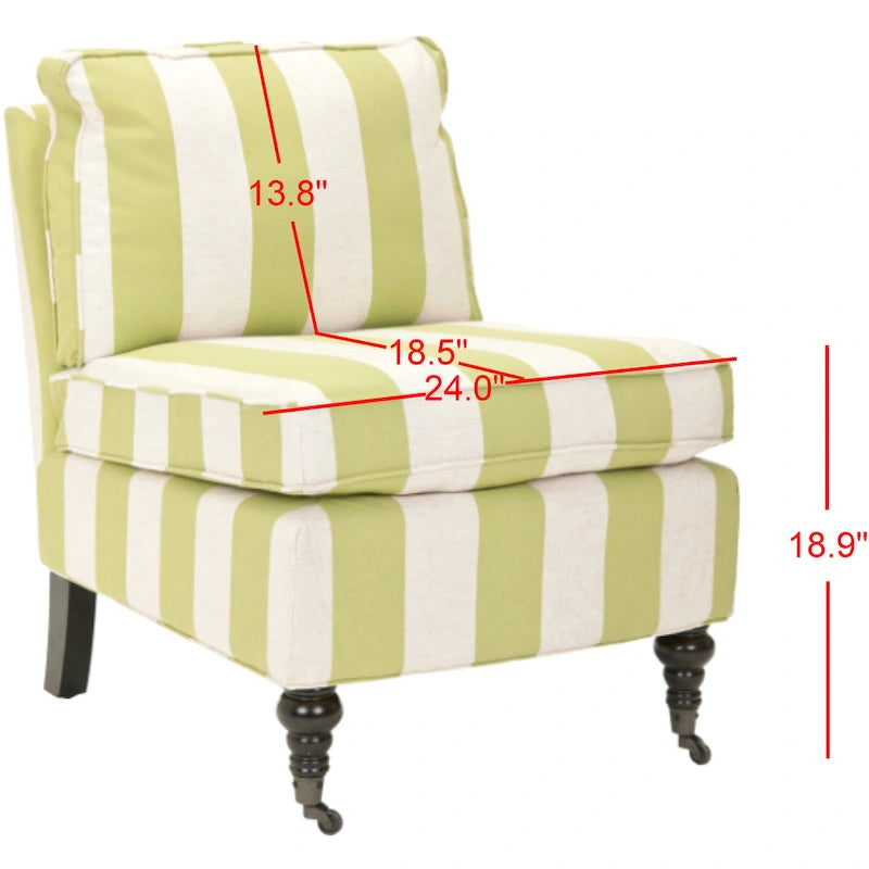 Fauteuil Club sans accoudoirs - 24Wx30Dx33H