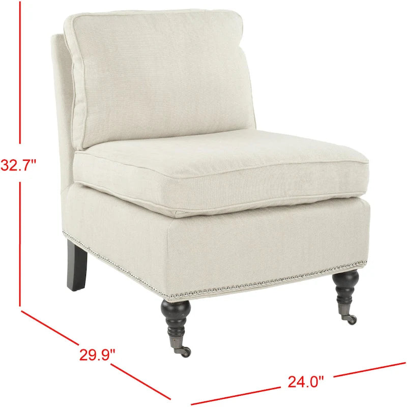 Fauteuil Club sans accoudoirs - 24Wx30Dx33H