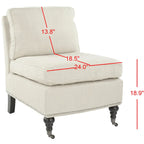 Fauteuil Club sans accoudoirs - 24Wx30Dx33H