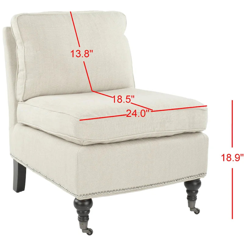 Fauteuil Club sans accoudoirs - 24Wx30Dx33H