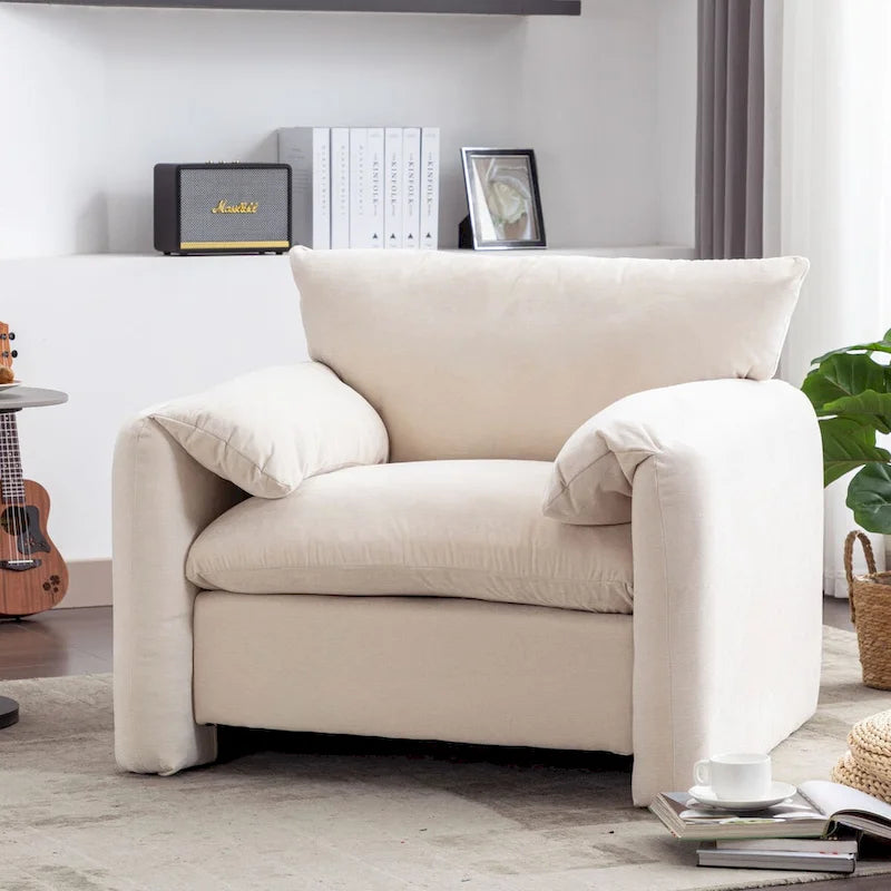 Fauteuil d'appoint surdimensionné Canapé simple