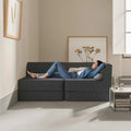 WOWMAX Modular Sectional Sofa, Foam Floor Sofa Combination Component