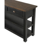The Gray Barn Downington Table console de canapé à 2 tiroirs en bois massif