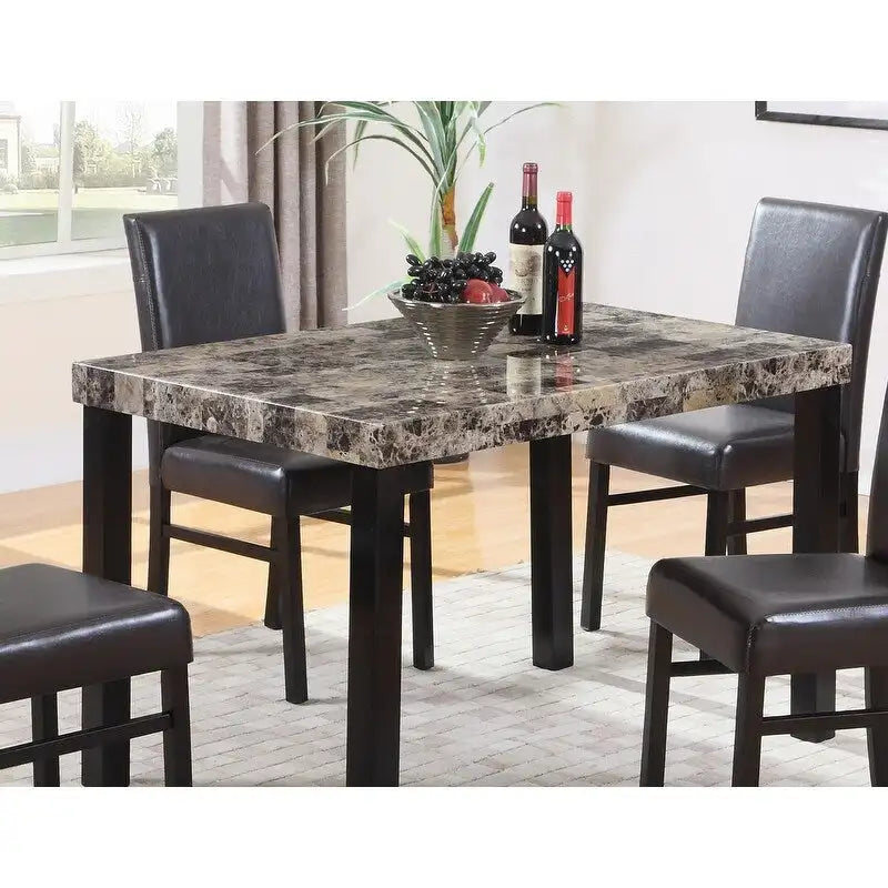 Table à manger rectangulaire Best Master Furniture de 48 pouces