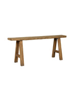 Banc Elijah - Rembourré, Bois de pin