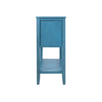 Buffet commode de style rétro en bois avec étagère inférieure, facile à assembler, pour salon, cuisine, entrée