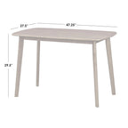 Ensemble de salle à manger 4 pièces en bois massif Nettie de Simple Living
